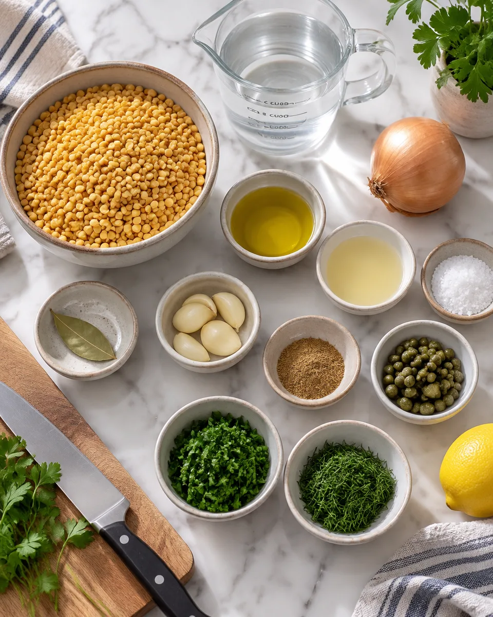 Yellow Split Pea Dip (Santorini Fava)